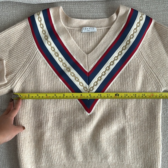 Gifts for Her 🎁 🇫🇷✨Sandro Size 0 Sweater - Picture 10 of 16